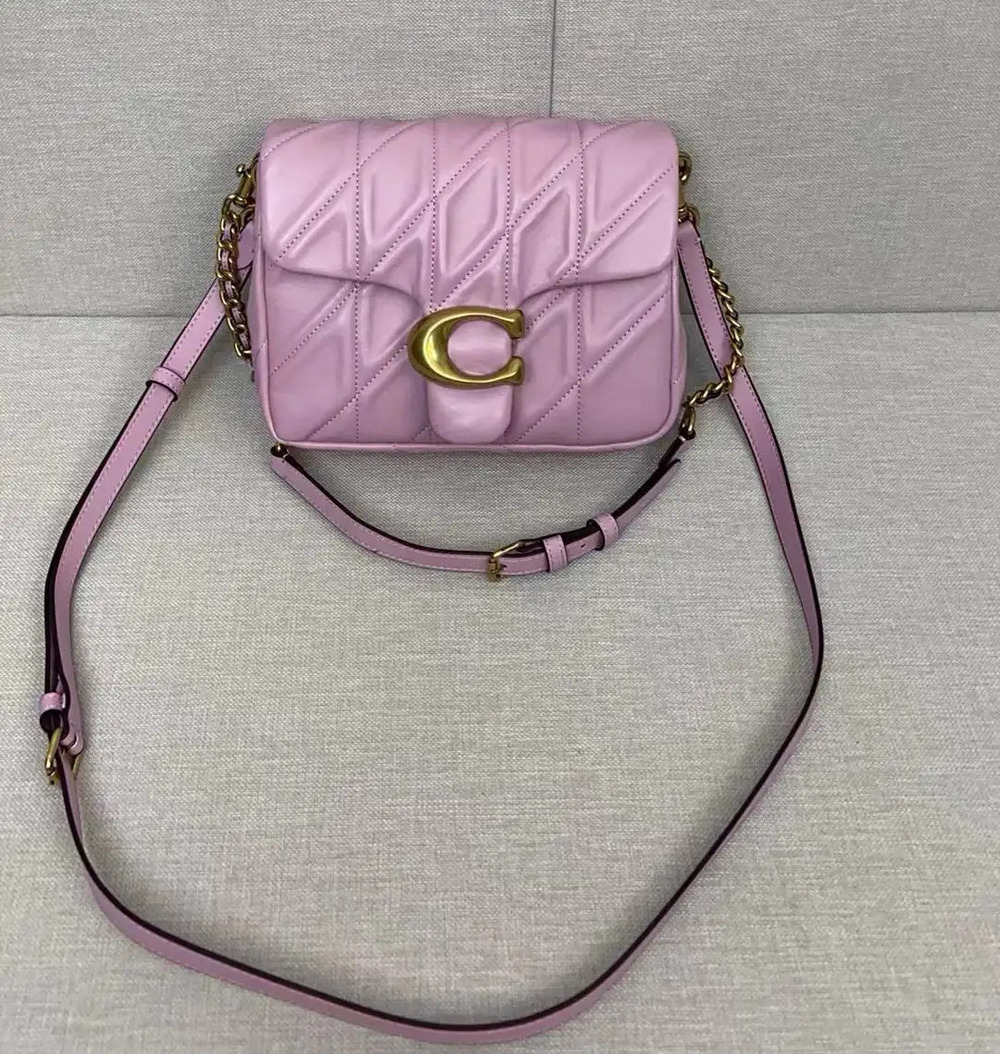 Coach purple pink shoulder bag